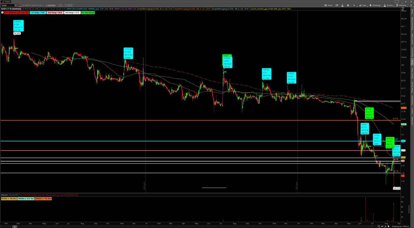 SUGP Aug 21 daily chart